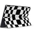 Black and White Zoomed Checkerboard Surface Pro 7 Skin