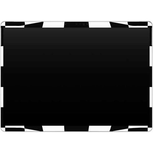Black and White Zoomed Checkerboard Surface Pro 9 Skin