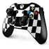 Black and White Zoomed Checkerboard Xbox One Controller Skin