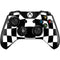 Black and White Zoomed Checkerboard Xbox One Controller Skin