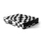 Black and White Zoomed Checkerboard Xbox One X Console Skin