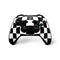 Black and White Zoomed Checkerboard Xbox One X Controller Skin
