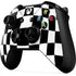 Black and White Zoomed Checkerboard Xbox One X Controller Skin