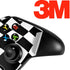 Black and White Zoomed Checkerboard Xbox One X Controller Skin