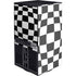 Black and White Zoomed Checkerboard Xbox Series X Console Skin