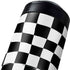 Black and White Zoomed Checkerboard Yeti Colster Can Insulator Skin
