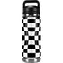 Black and White Zoomed Checkerboard YETI Rambler 26oz Bottle Skin