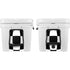 Black and White Zoomed Checkerboard YETI Tundra 45 Hard Cooler Skin