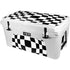 Black and White Zoomed Checkerboard YETI Tundra 65 Hard Cooler Skin