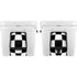 Black and White Zoomed Checkerboard YETI Tundra 75 Hard Cooler Skin