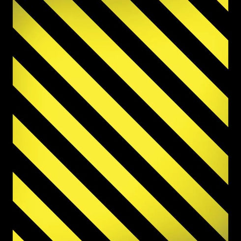 Black and Yellow Stripes Dell Alienware Skin