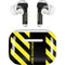 Black and Yellow Stripes Apple AirPods Pro Skin