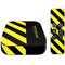 Black and Yellow Stripes Apple TV Skin