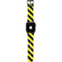 Black and Yellow Stripes Apple Watch Band 38-40mm