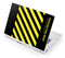 Black and Yellow Stripes Acer Chromebook Skin