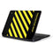Black and Yellow Stripes Samsung Chromebook Skin