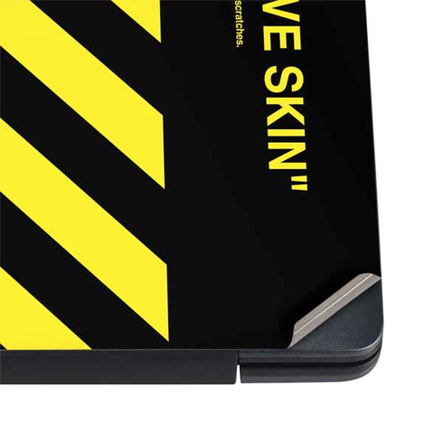 Black and Yellow Stripes Dell Vostro Skin