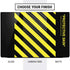 Black and Yellow Stripes Dell Vostro Skin