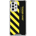 Black and Yellow Stripes Galaxy A53 5G Clear Case