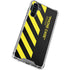 Black and Yellow Stripes Galaxy A54 5G Clear Case