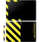 Black and Yellow Stripes Galaxy Book 12in Skin
