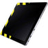 Black and Yellow Stripes Galaxy Book 12in Skin
