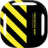 Black and Yellow Stripes Galaxy Buds Live Skin