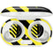Black and Yellow Stripes Galaxy Buds Plus Skin