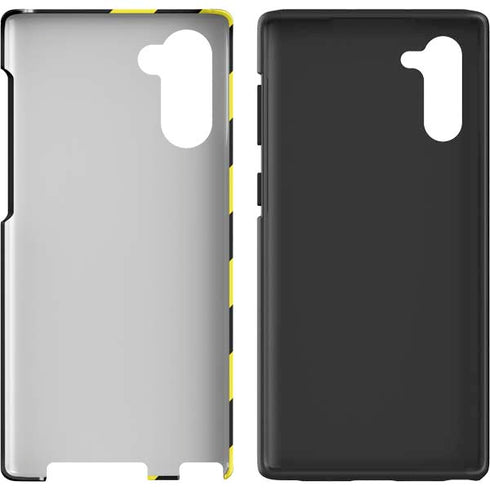 Black and Yellow Stripes Galaxy Note 10 Pro Case