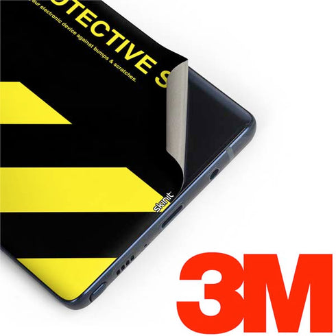 Black and Yellow Stripes Galaxy Note 9 Skin