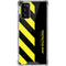 Black and Yellow Stripes Galaxy Note20 5G Clear Case