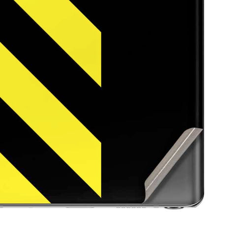 Black and Yellow Stripes Galaxy Note20 5G Skin