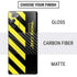 Black and Yellow Stripes Galaxy Note20 5G Skin