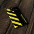 Black and Yellow Stripes Galaxy S10 Plus Skin