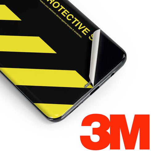 Black and Yellow Stripes Galaxy S10 Skin