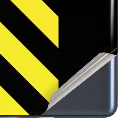 Black and Yellow Stripes Galaxy S20 Fan Edition Skin