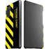Black and Yellow Stripes Galaxy S20 Lite Case