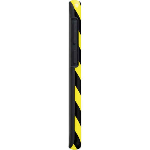 Black and Yellow Stripes Galaxy S20 Plus Pro Case