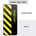 Black and Yellow Stripes Galaxy S20 Skin