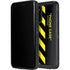 Black and Yellow Stripes Galaxy S20 Waterproof Case