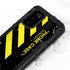 Black and Yellow Stripes Galaxy S20 Waterproof Case