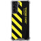 Black and Yellow Stripes Galaxy S21 5G Clear Case