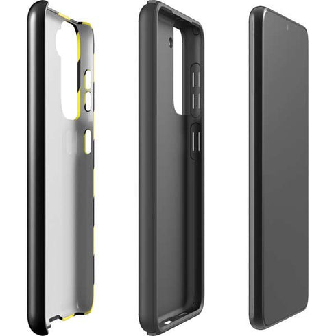 Black and Yellow Stripes Galaxy S21 5G Pro Case