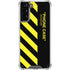 Black and Yellow Stripes Galaxy S21 Plus 5G Clear Case