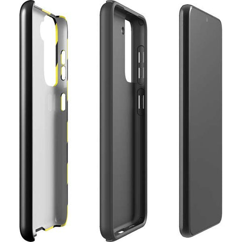 Black and Yellow Stripes Galaxy S21 Plus 5G Pro Case