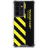 Black and Yellow Stripes Galaxy S21 Ultra 5G Clear Case