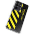 Black and Yellow Stripes Galaxy S21 Ultra 5G Clear Case