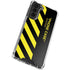 Black and Yellow Stripes Galaxy S22 Plus Clear Case