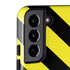 Black and Yellow Stripes Galaxy S22 Plus Pro Case