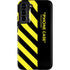 Black and Yellow Stripes Galaxy S22 Plus Pro Case